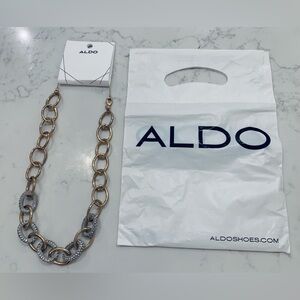 Aldo Gold and Silver Link Necklace